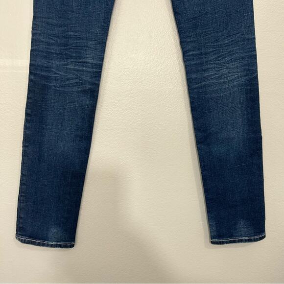AG Adriano Goldschmied The Stilt Cigarette Leg Skinny Jeans 10 Years Rio Size 25 - Picture 12 of 14